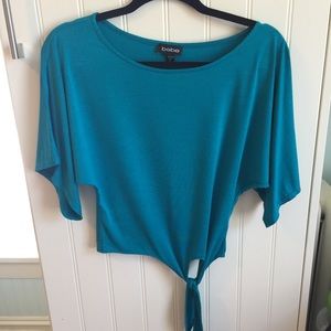 Bebe sexy tie top